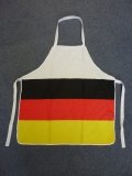 Grillschürze Deutschland Flagge / Fahne, BRD Fussball Fanartikel in Schwarz Rot Gold zur Fussball WM 20014 Brasilien
