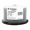 Verbatim 95079 4.7 GB 16X DataLifePlus, White Inkjet Printable, Hub Printable DVD-R, 50-Disc Spindle