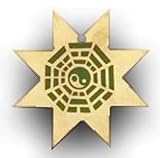 Throwing Star Jeet Kune Do Gold 2.5