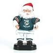 Miami Dolphins 12" Animated Rock and Roll Santa - NFL Football