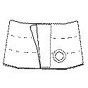 Nu-Form 9" Supp Belt, Left, Std (2 3/8") Large