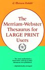 The Merriam-webster Thesaurus