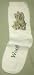 Yorkie Yorkshire Terrier Dog Woof White Ladies Socks 9-11