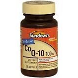 Co-Enzyme Q-10, 100 mg Softgels,by Sundown-30Softgels