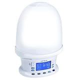 Verilux Rise And Shine Natural Wake-Up Light Clock Radio