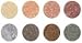 Colorevolution Eye Shadow Shimmer California Gold 8 Stacks