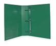 Dakota Designs 2LKE2 View Binder, D-Ring, 2 In, PP, Grn, PK6