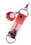 21M6lR6C7qL. SL160  Nintendo Super Mario Kart Wii Mushroom Charm & Strap