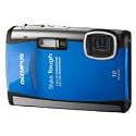 Olympus Stylus Tough-6000 10 MP Waterproof Digital Camera with 3.6x Wide Angle Optical Dual Image Stabilized Zoom and 2.7-Inch LCD (Blue)