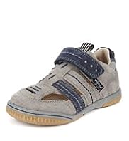 Walkmates Leather Riptape Trekker Shoes