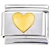 Gold Heart Italian Charm