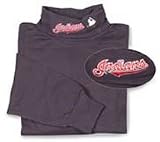 Baseball Shirt - Cleveland Indians Turtleneck by Majestic