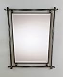 Quoizel Kendall Collection Wrought Iron 32 High Wall Mirror