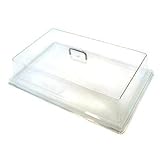 Clear Full Cover, 12 x 20 (11-0250) Category: Cake Stands and Pastry Trays
