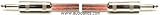 HOSA SPEAKER CABLE, CLEAR INSULATION, 12AWG x2, 100 ft. Uses Jumbo-shell 1/4 Plugs.