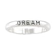 Narrow DREAM Stackable Band Ring in Sterling Silver in Sizes 5-10, #8106