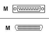 Hewlett Packard 3M Ieee 1284 Ac Microcent36M/ Db25M For Dj Dw & Lj Printers
