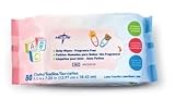 Case - Medline Economy Baby Wipes, Non Scented, 80-ct. pack/24 packs per case. 5.5 x 7.25
