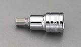 ESCO エスコ 1/2"sqx14mm[Hex]ビットソケット EA617DZ-14
