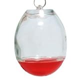 Opus 447-12 Garden Song 10-Ounce Glass Hummingbird Feeder