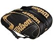 Wilson K Tour Black Gold Super 6 Pack Tennis Bag