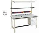 60L Bin Rail For Workstation - Beige
