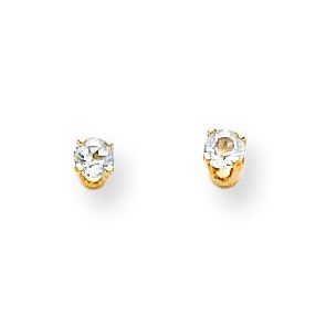 14k Pink Enameled Butterfly Earrings