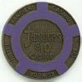 Las Vegas Tangiers Casino $10 Brass Poker Chips, Set of 50
