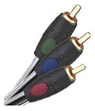AudioQuest class A component video cable - RCA plugs 4.5m (14.76') 3-cable set