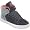 Black/Grey : Suede