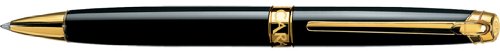 Caran Dache Leman Ebony Black Lacquered GT Ballpoint Pen - CA-4789282