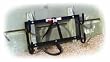 Dual Rifle/Shotgun Rubber Coated Boat Gun Rack