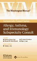 The Washington Manual® Allergy, Asthma, and Immunology Subspecialty Consult for PDA: Powered by Skyscape, Inc. (The Washington Manual® Subspecialty Consult Series)