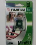 Fuji Film Mini SD card 1 gb. in retail packaging