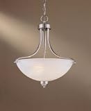Minka Lavery Lights 1426-84 Foyer Pendant - Brushed Nickel Paradox Contemporary Indoor Lighting
