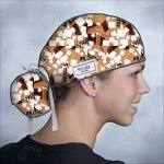 Women's 'Pony' Designer Scrub Hat