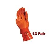 Tools & Hardware : 12 Pack Atlas Glove 620 Atlas Vinylove 12' Double Dipped Glove X-Large