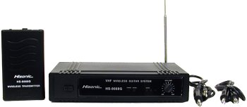 Hisonic VHF Band Wireless Guitar Microphone System, HS8668G Hisonic VHF Band Wireless Guitar Microphone System, HS8668G