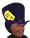 Deluxe Velvet Alice Madhatter HAT - Unisex Alice in Wonderland Costume Hat
