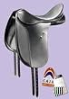 Bates Caprilli Dressage Saddle. Free Gullet Set!