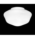 Meyda Tiffany 101427 Schoolhouse Shade, White