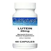 Lutein 20 mg, 60 Capsules by 