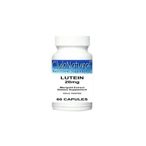 Lutein 20 mg, 60 Capsules by 