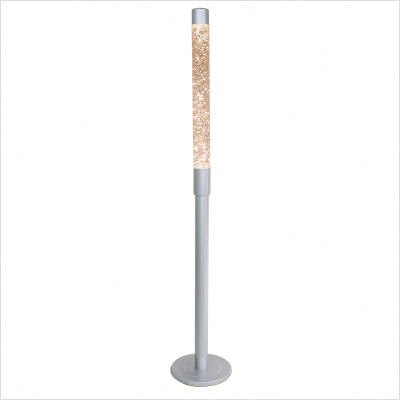 Floor Glitter Lamp Color: Pink Glitter/Silver Base