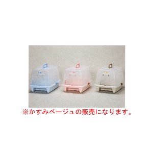 アイリスオーヤマ 砂落としマット付脱臭ネコトイレ SN-620（大） かすみベージュ