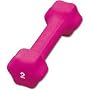 Champion Barbell 2 lbs. Pink Neoprene Dumbbells