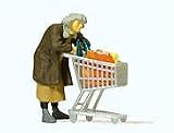 Preiser 29095 Homeless Woman with Trolley