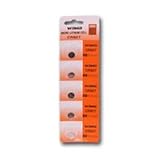 10 CR927 Lithium Button Cell batteries, 5-Pcs Card X2