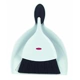 OXO Good Grips Dustpan and Brush, White
