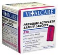 Vital Care Pressure Activated 26g Safty lancets-Box of 100